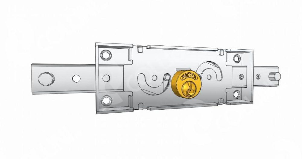 SERRATURA CENTRALE PER BASCULANTE