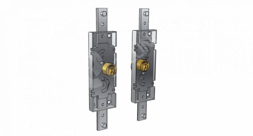 SERRATURA VERTICALE PER SCORREVOLI