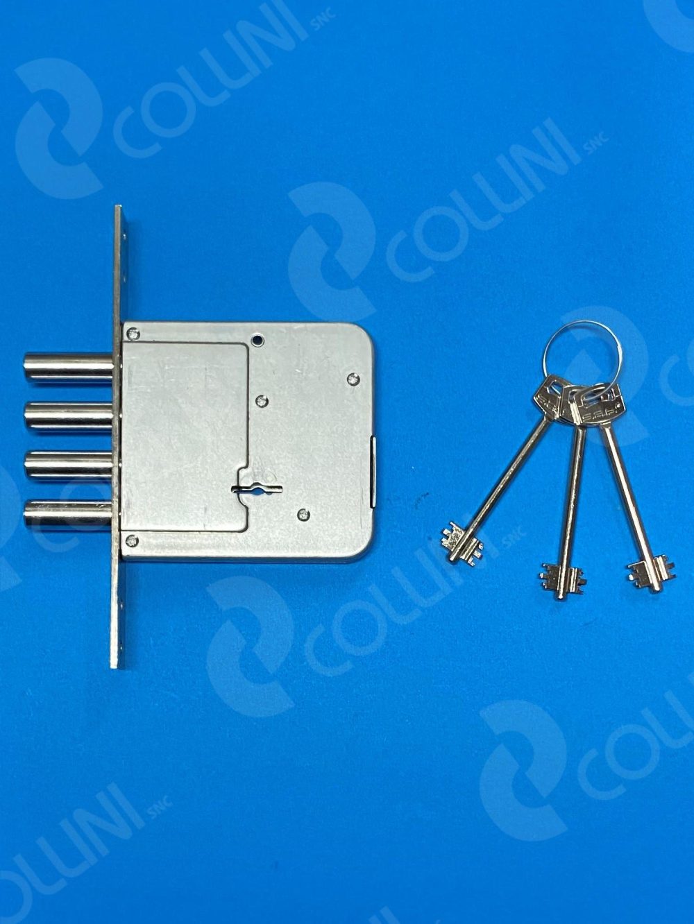 SERRATURA DA INFILARE A DOPPIA MAPPA
