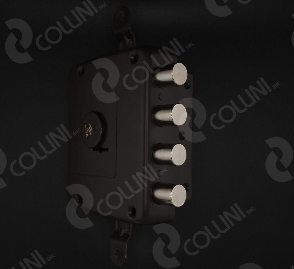 CISA Serratura DM 4 Pistoni Da Applicare(Triplice)