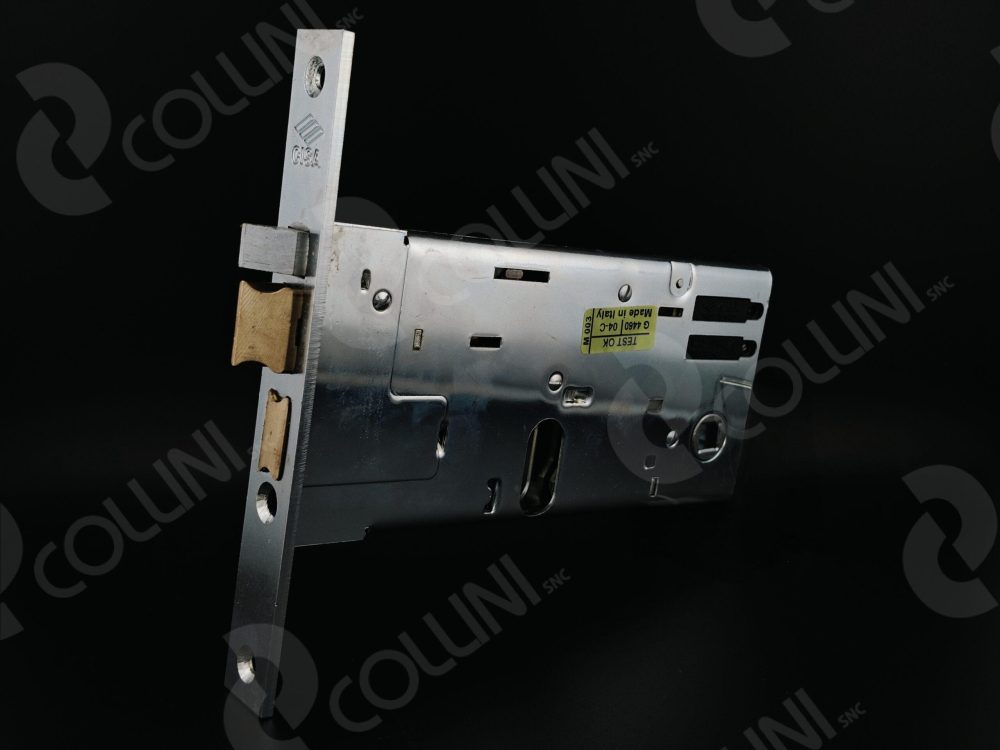 CISA Serratura Elettrica da Infilare a Cilindro Ovale per Fasce(Catenaccio + Scrocco)