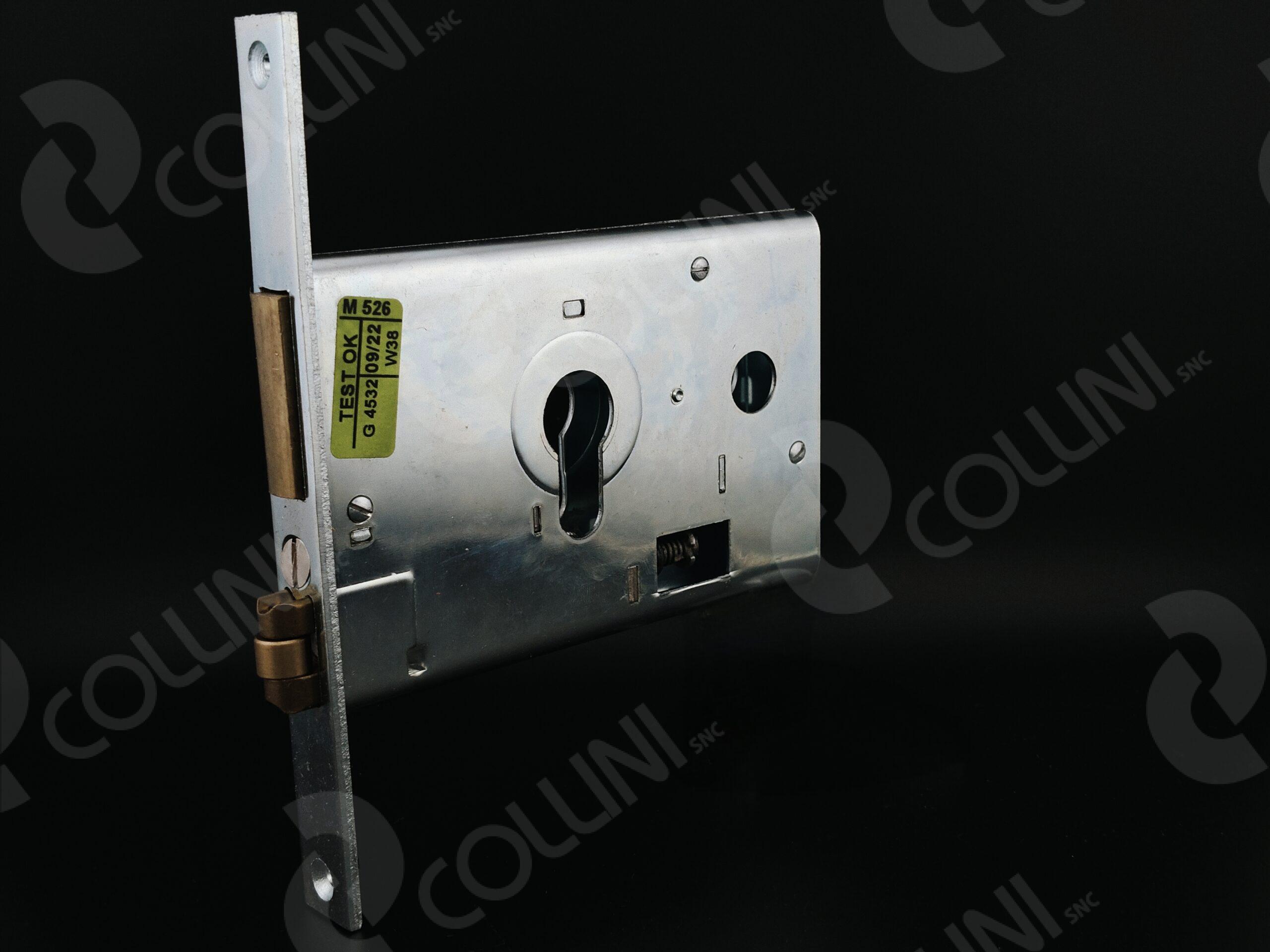 CISA Serratura da Infilare a Cilindro per Fasce (Catenaccio + Rullo)